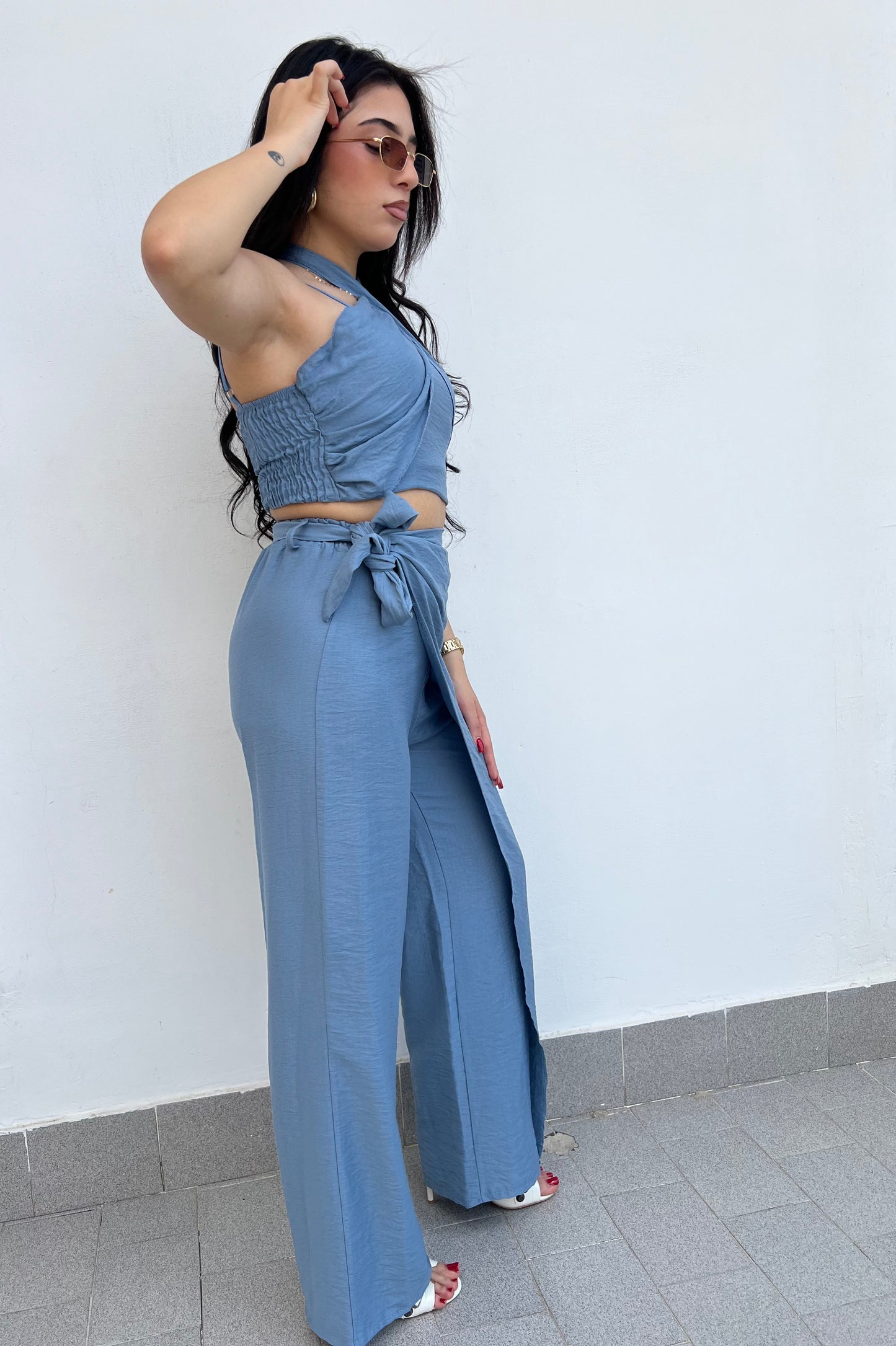 Coordinato West Azzurro