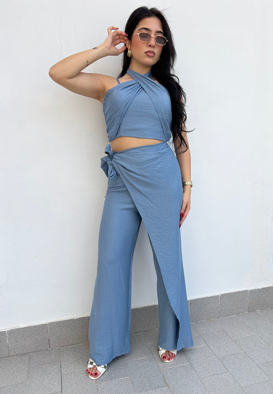 Coordinato West Azzurro