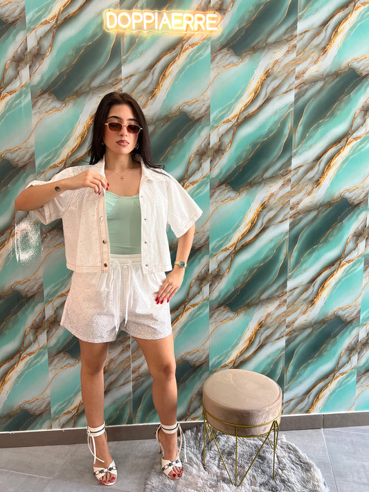 Coordinato Denim Honey Bianco