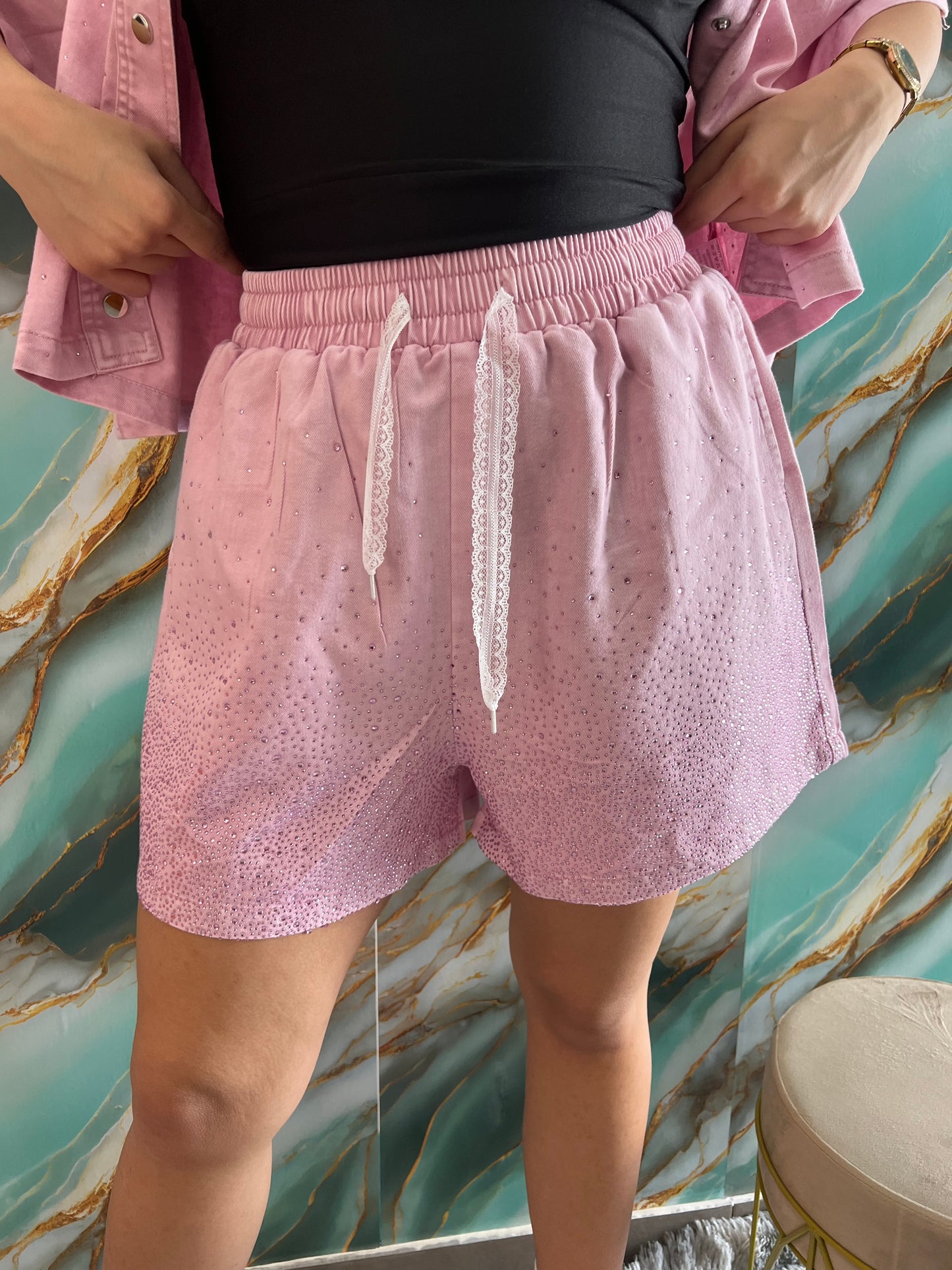 Coordinato Denim Honey Rosa